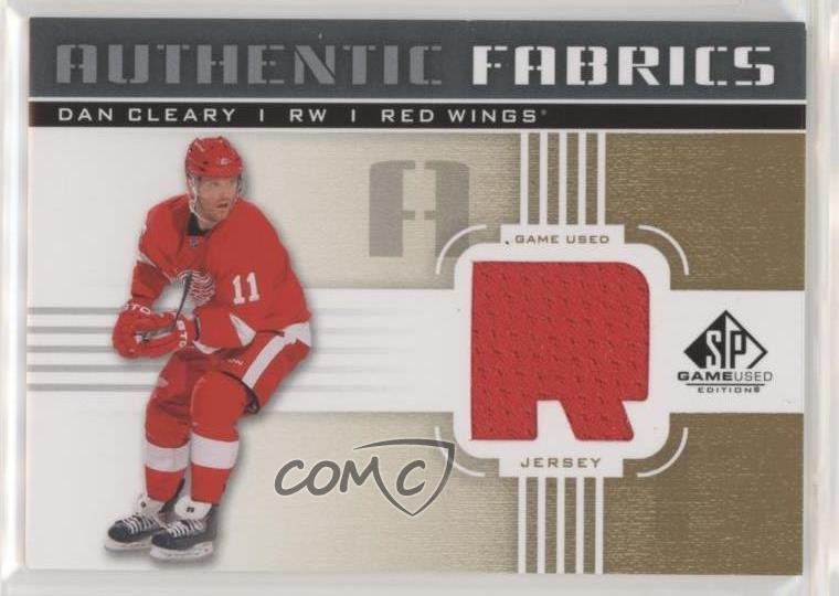 2011-12 SP Game Used Edition Authentic Fabrics Gold Daniel Cleary Dan (R) 0f9