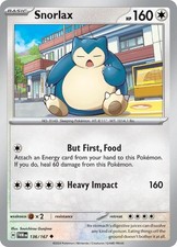 Snorlax Uncommon SV06: Twilight Masquerade 136/167 NM