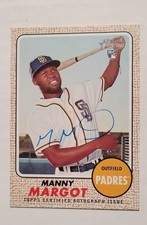2017 Topps Heritage High Number - Real One Autographs Manny Margot #ROA-MMA (AU,