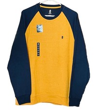 Sweatshirt Pullover Izod Performance Men's Large Spruce Yellow Natural Stretch