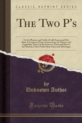 The Two P's Or the Pleasure and Profit of Cold Fra