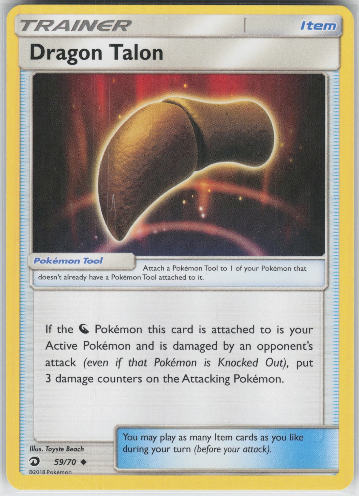 Dragon Talon Uncommon Dragon Majesty 59/70 NM