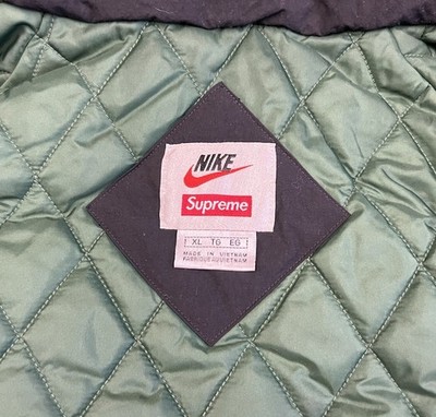 Supreme Nike Hooded Sport Jacket Green SS19 Size XL Authentic