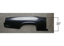 Sherman Driver Sideleft Quarter Panel Skin 2-door For 1966 Chevrolet Impala