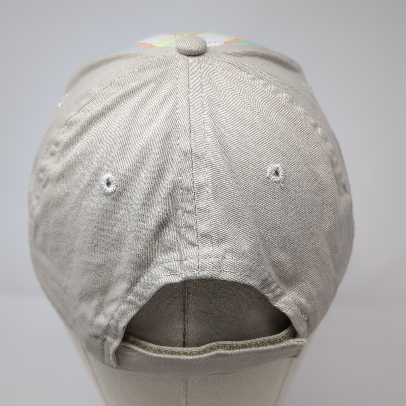 CAT Strapback Baseball Hat Multicolor One Size Em… - image 6