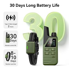 4500 FT Dog Training Collar Rechargeable Remote Shock Pet Waterproof Trainer