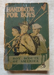 1940 Boy Scouts of America Handbook For Boys Used