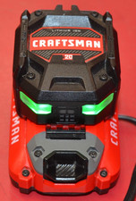 Craftsman CMCB101 20V Charger + 2.0Ah Battery CMCB202 ***USED/EXCELL COND.***