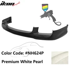 Fits 04-05 Acura TSX OE Style Front Bumper Lip Spoiler PU Painted #NH624P White