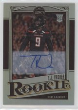 2021 Panini Legacy Rookies Premium Penmanship Silver TJ Vasher #191 Auto 0e3