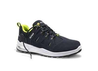 ELTEN Berufshalbschuh RILEY ESD, blue-lime, Gr. 41