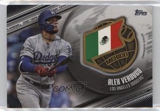 2020 Topps Global Game Medallions Black 59/149 Alex Verdugo #GGM-AV 2h5