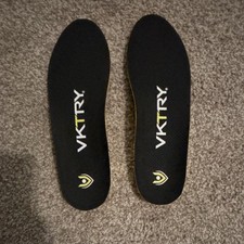 VKTRY Performance Insoles Carbon Fiber Black/Yellow Shoe Inserts
