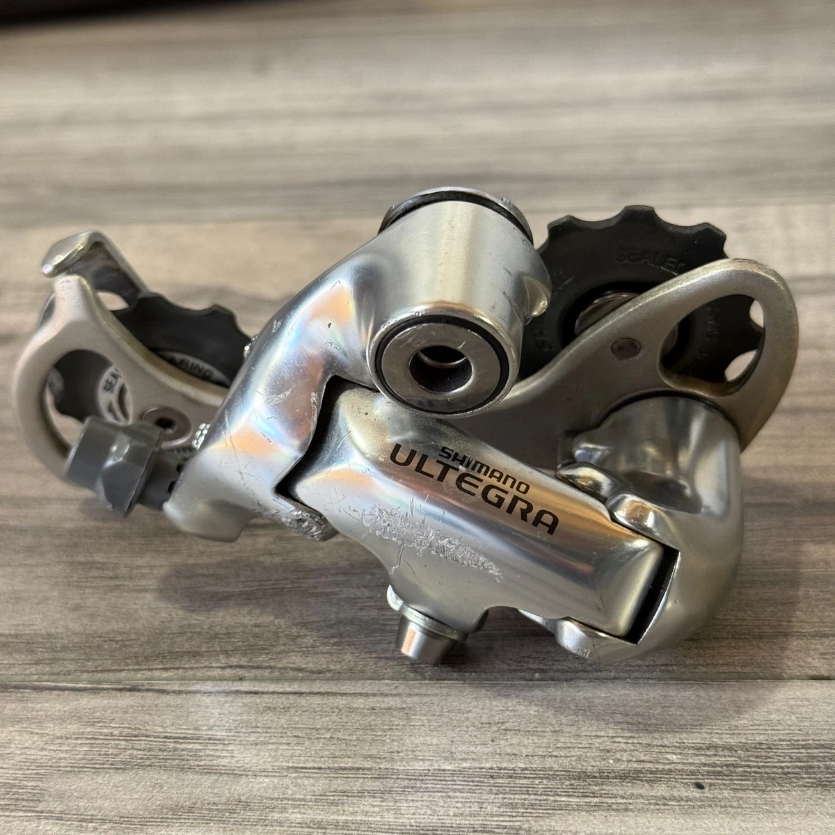 Dérailleur Arrière Shimano Ultegra RD-6500 – 9 Vitesses, Cage Longue, Triple, Vintage (occasion)