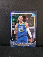 2025-26 Bowman Basketball 141/175 Jonathan Kuminga #BCV-191 Blue Mojo Warriors
