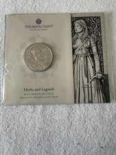 2024 Maid Marian Myths and Legends UK £5 BU Coin Royal Mint Pack