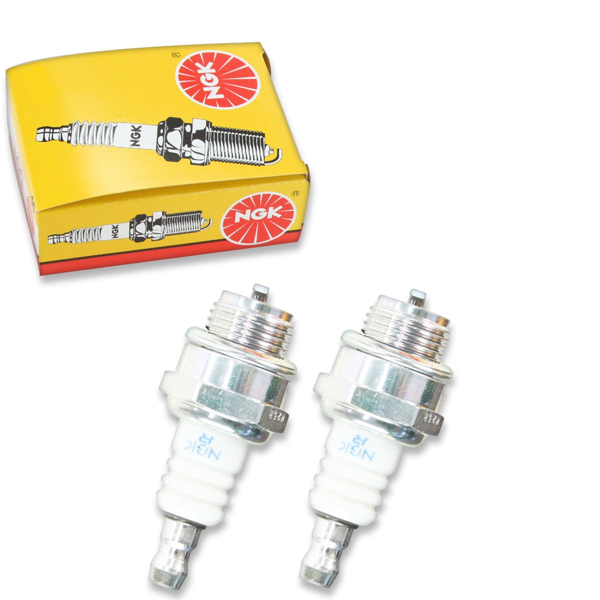 2 pc NGK 7421 BMR6A Standard Spark Plugs for XST255DP XST254DP W20MR-U fv