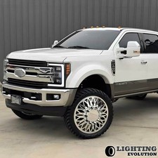 Led Sequential Headlights For 2017-2019 Ford F250 350 450 F550 Super Duty Lhrh