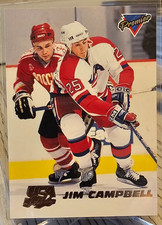 1993-94 Topps Premier Team USA Jim Campbell #17 Montreal Canadiens