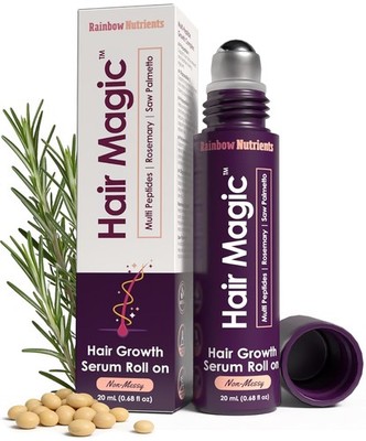 Hair Magic Growth Serum Roll On - Multi-Peptides & Rosemary