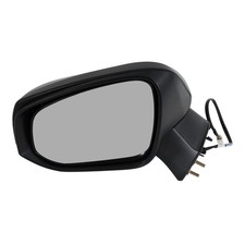 Side Mirror Driver Left Textured Black for Toyota RAV4 Hybrid 2019 2020 2021