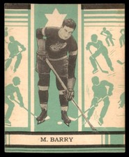 1935-36 O-Pee-Chee Series C Marty Barry EX #81