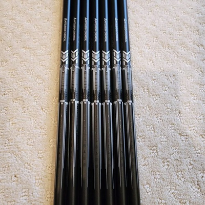 #ad New Uncut Mitsubishi MMT Graphite Iron Shafts 90 Stiff Flex .370 Parallel Tip 7 $319.99