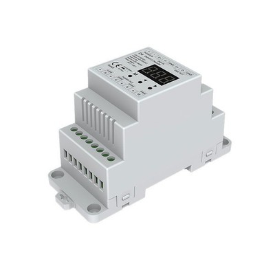 4 CH Constant Voltage DMX512 Decoder RGB/RGBW Controller Din Rail Mounted 4 C...