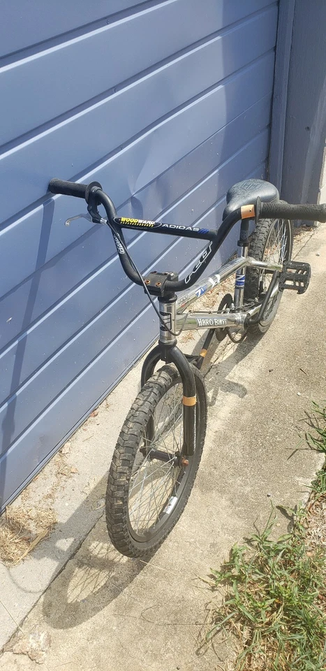  VINTAGE HARO BACK TRAIL BMX Zi  RACING FUSION 20" CHROME BICYCLE BIKE - Image 3 of 4