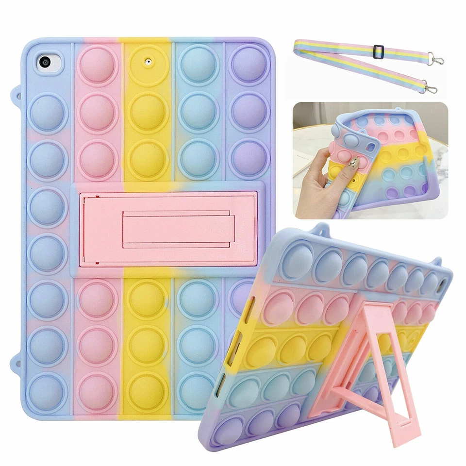 Funda protectora para tableta Pop Fidget Push It Bubble para iPad 8º 7º 6º 5º mini Air432 Foto 2 de 4