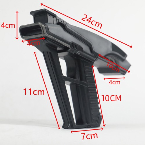 For Admiral JL Picard Hand Phaser Starfleet Pistol Halloween Cosplay Props Resin - Picture 3 of 12