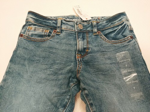 Gymboree Girls Light Blue Skinny Jeans Size 7 - 第 2/7 張圖片