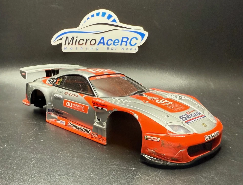 used Kyosho Mini-z Body ASC au CERUMO SUPRA JGTC2003 MZX303AU rare - Image 2 of 4