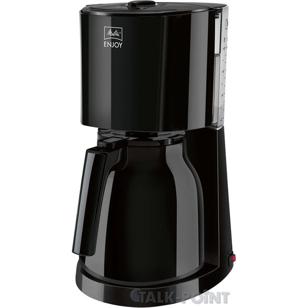 Melitta, Filterkaffeemaschine Mit Thermkanne, Aromaselector Schwarz Neu & Ovp-image