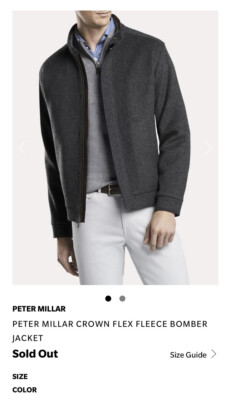 peter millar bomber jacket