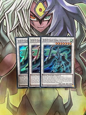 CT13-DE010x3 D/D/D Böenkönig Alexander Super Rare Top Zustand Yugioh