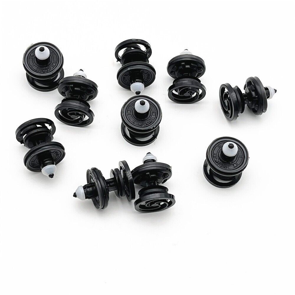 10x Door Panel Fixing Clips For Audi VW T5 Touareg Caddy – OEM 7L6868243, WAG Germany