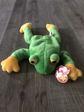"Smoochy" Beanie Baby TY 1997 - Mint condition, Retired and with Tag Errors 