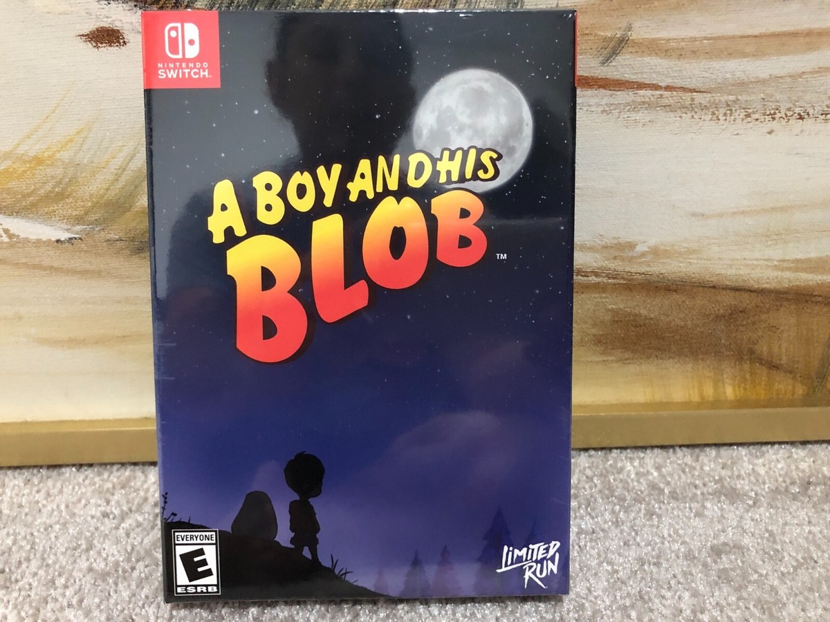 A Boy And His Blob Deluxe Edition Limited Run Games (Nintendo Switch) NEW
