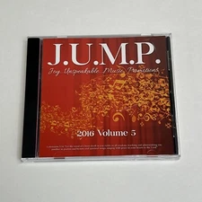 JUMP 2016 Volume 5 Joy Unspeakable Music Promotions   1 Disc CD