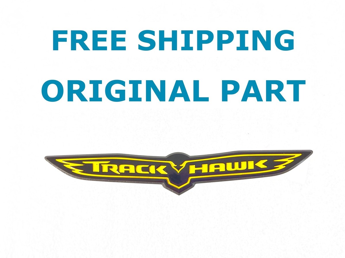 2018 2019 2020 2021 Jeep Grand Cherokee rear TRACK HAWK emblem