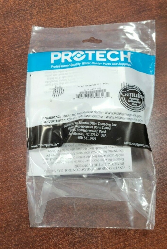 Protech Rheem SP20172 25V5 Flammable Vapor FV Sensor Kit for Rudd Kenmore  Elite | eBay
