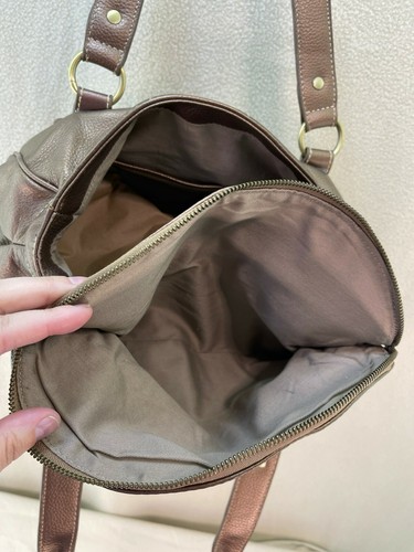Coldwater Creek Bronze Metallic Handbag - Picture 9 of 12