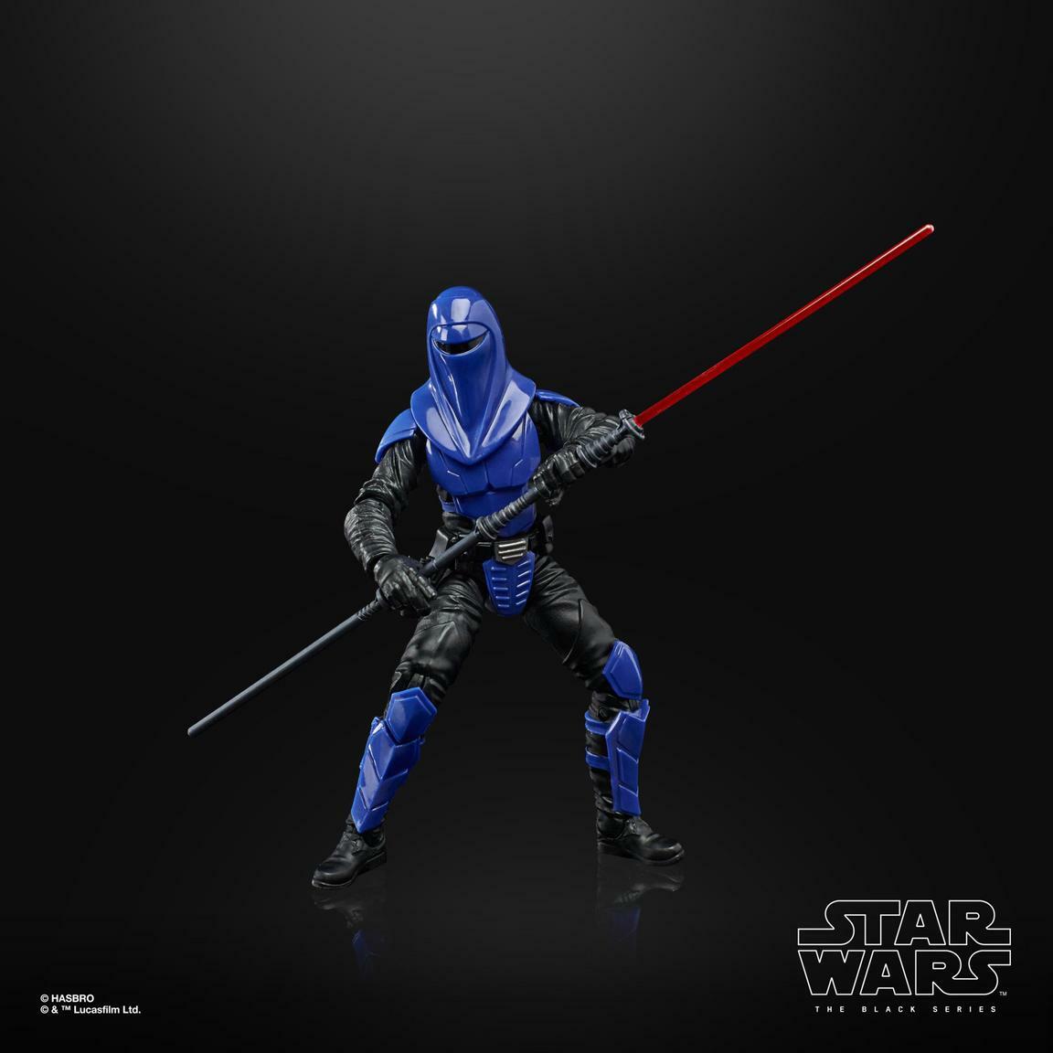 Star Wars Black Series 6 Gaming Greats Imperial Senate Guard non-mint package