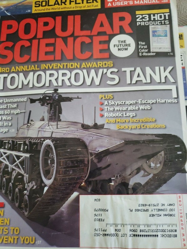 Popular Science Magazine June 2009 3rd Annual Invention Awards