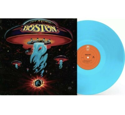 BOSTON VINYL NEW! EXCLUSIVE LIMITED EDITION FLAME BLUE LP, MORE