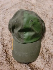 Carhartt Green Youth Hat Cap 6 Panel Logo Embroidered Spell Out