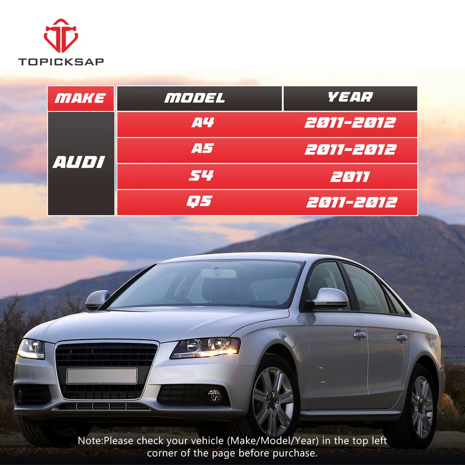 Brazo de control superior inferior delantero 10 piezas para Audi A4 A5 S4 S5 Q5 Quattro 2011 2012 Foto 2 de 4