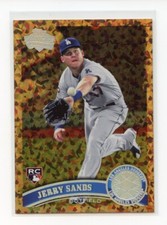 2011 Topps Update Cognac Diamond Anniversary Jerry Sands #US54 Rookie RC Dodgers