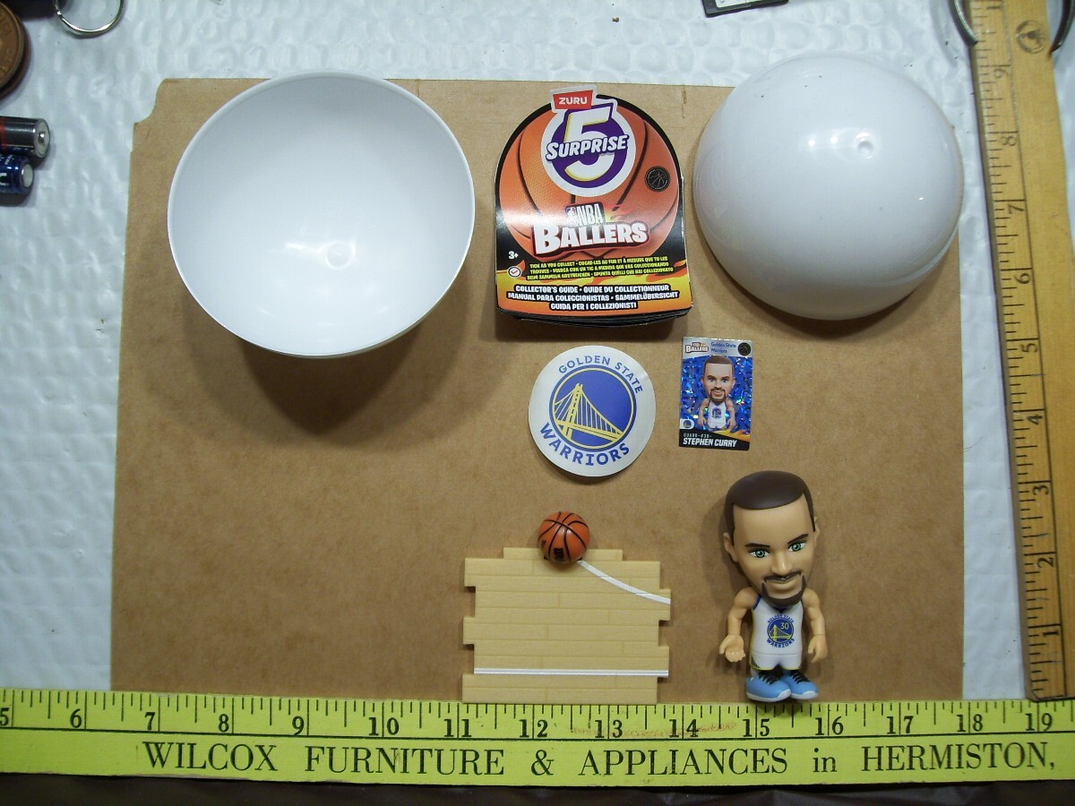 NBA 5サプライズ　STEPHEN CURRY Stephen Curry Zuru 5 Surprise NBA Ballers Super Rare Mini